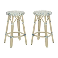 Furniture of America™ Altaview Bohemian 2-pc. Counter Height Bar Stool