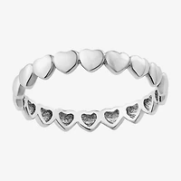 Womens 19MM Sterling Silver Band