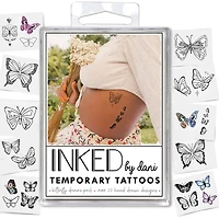 Inked By Dani Butterfly Dreams Temporary Tattoo Pack