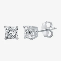 Deluxe Collection 1 CT. T.W. Natural White Diamond 14K Gold 5.2mm Stud Earrings