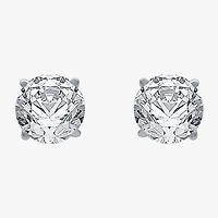 1 1/4 CT. T.W. Natural White Diamond 14K Gold 5.4mm Stud Earrings