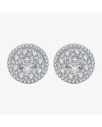 Ever Star (H-I / I1) 1 1/2 CT.T.W. Lab-Grown Diamond 10K Gold 12mm Stud Earrings