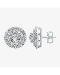 Ever Star (H-I / I1) 1 1/2 CT.T.W. Lab-Grown Diamond 10K Gold 12mm Stud Earrings