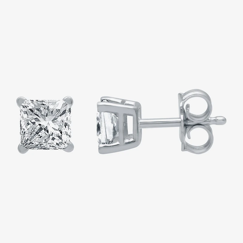 Ever Star (F / Vs2) 1 CT. T.W. Lab Grown White Diamond 14K Gold Stud Earrings