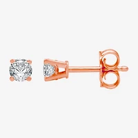 Deluxe Collection 1/2 CT. T.W. Natural White Diamond 14K Gold 3.8mm Stud Earrings