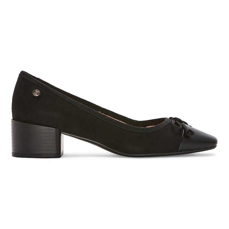 Liz Claiborne Fredson Womens Cap Closed Toe Block Heel Pumps