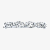 (G-H / I1-I2) Womens 1/4 CT. T.W. Lab Grown White Diamond 10K Gold Band