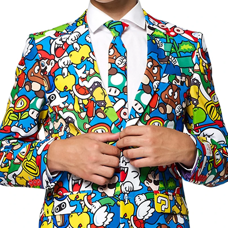 Opposuits Super Mario Big Kid Boys 3-pc. Suit Set