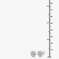 Diamond Blossom 1 CT. T.W. Natural White Diamond 8.7mm Stud Earrings