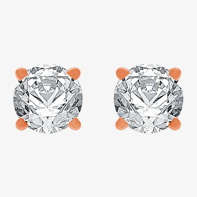 5/8 CT. T.W. Natural White Diamond 10K Gold 4.3mm Stud Earrings