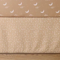 The Peanutshell Boho Celestial 3-pc. Crib Bedding Set