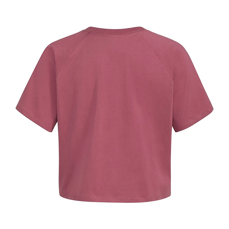 adidas Big Kid Girls Crew Neck Short Sleeve Regular Fit Graphic T-Shirt