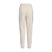 adidas Big Kid Boys Cuffed Mid Rise Regular Fit Fleece Jogger Pant