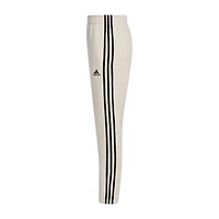 adidas Big Kid Boys Cuffed Mid Rise Regular Fit Fleece Jogger Pant