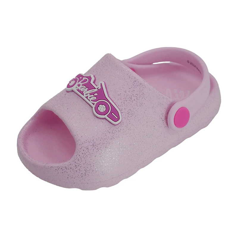 Toddler Girls Barbie Cloud Slide Sandals