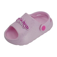 Toddler Girls Barbie Cloud Slide Sandals
