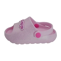 Toddler Girls Barbie Cloud Slide Sandals