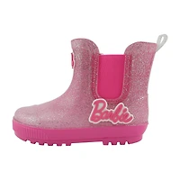 Toddler Girls Barbie Flat Heel Rain Boots
