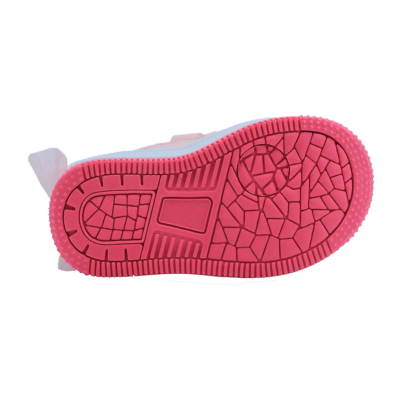 Glitter Double Velcro Toddler Girls Barbie Sneakers