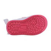 Glitter Double Velcro Toddler Girls Barbie Sneakers
