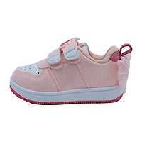 Glitter Double Velcro Toddler Girls Barbie Sneakers