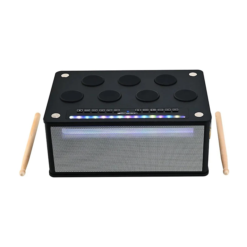 Emerson Party With Drum Bookshelf Speaker