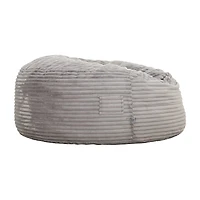 Sealy® Kade Corduroy Memory Foam Bean Bag Chair