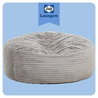 Sealy® Kade Corduroy Memory Foam Bean Bag Chair