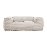 Sealy® Redd Corduroy Memory Foam Bean Bag Sofa-Style Chair