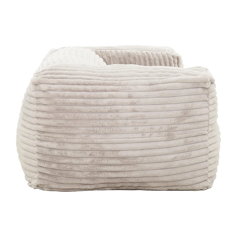 Sealy® Redd Corduroy Memory Foam Bean Bag Sofa-Style Chair