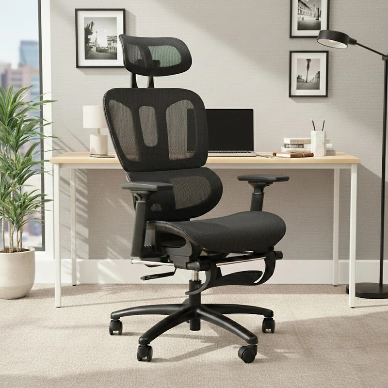 Sealy® Hxley Ergonomic Design Adjustable Height Office Chair