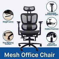 Sealy® Hxley Ergonomic Design Adjustable Height Office Chair