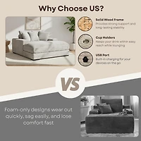 Cuddler Chaise Lounge