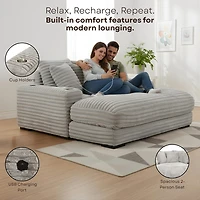 Cuddler Chaise Lounge