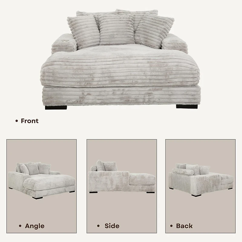 Cuddler Chaise Lounge