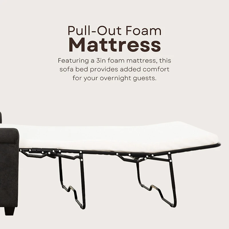 Kensington Roll-Arm Sleeper Sofa