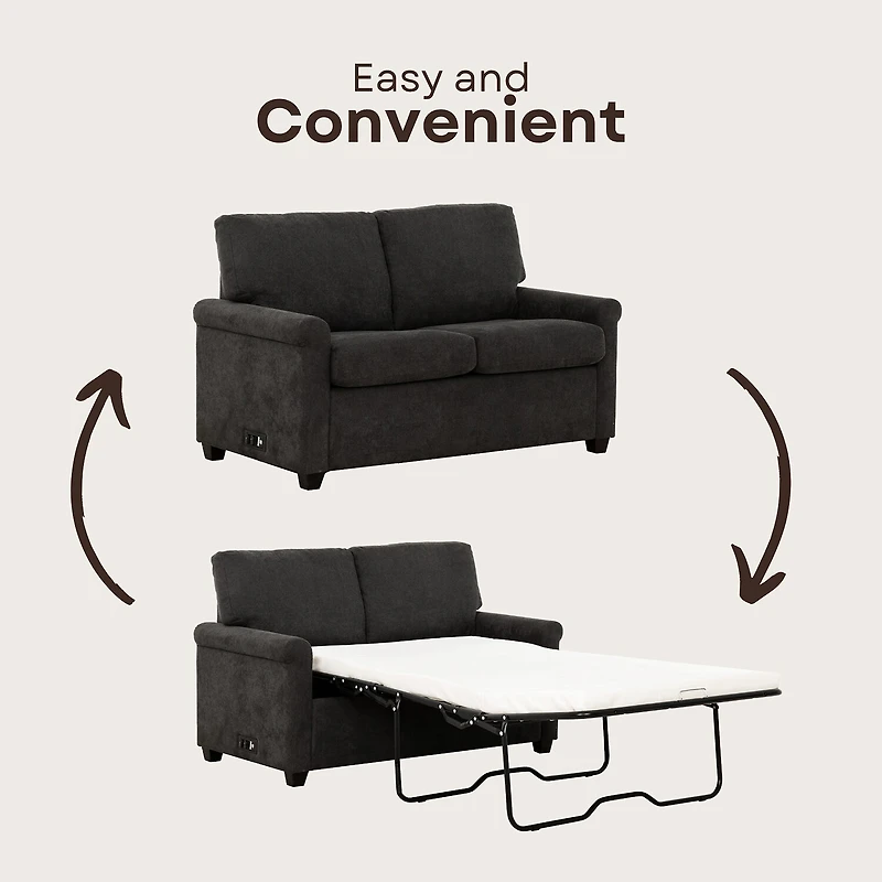 Kensington Roll-Arm Sleeper Sofa