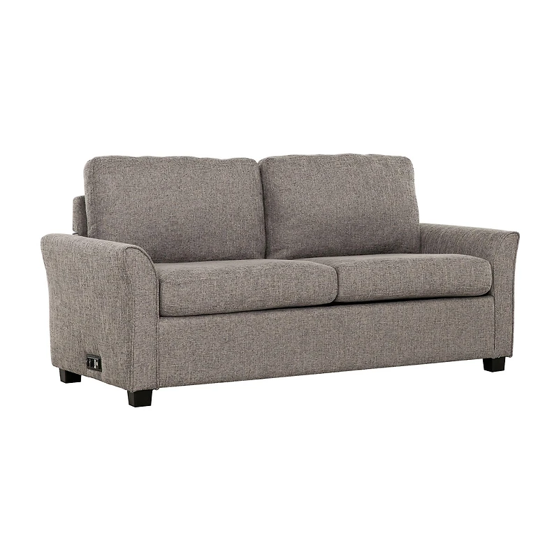 Honor Curved Slope-Arm Sleeper Sofa