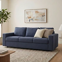Stearns & Foster® Paolo 82" Queen Sleeper Sofa with Memory Foam Mattress