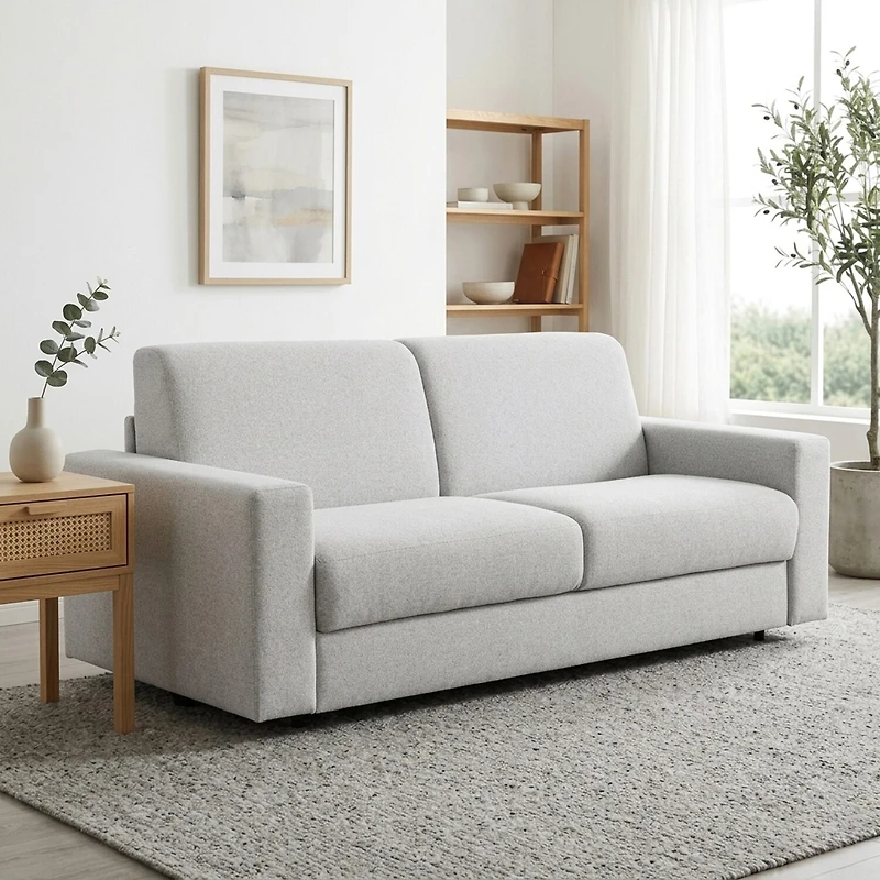 Stearns & Foster® Giotto 78" Full Sleeper Sofa with Memory Foam Mattress