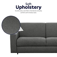 Stearns & Foster® Giotto 78" Full Sleeper Sofa with Memory Foam Mattress