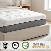 Primo Divine Ultra 13" Medium Gel Memory Foam Tight Top - Mattress a Box