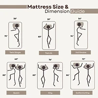 Primo Divine Ultra 13" Medium Gel Memory Foam Tight Top - Mattress a Box