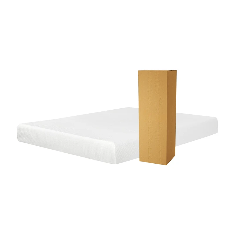 Primo Divine 8" Medium/Firm Gel Memory Foam Tight Top - Mattress a Box