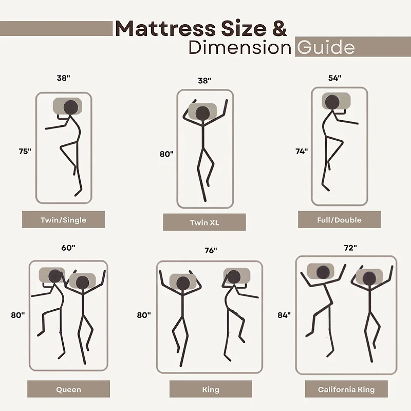 Primo Divine 8" Medium/Firm Gel Memory Foam Tight Top - Mattress a Box