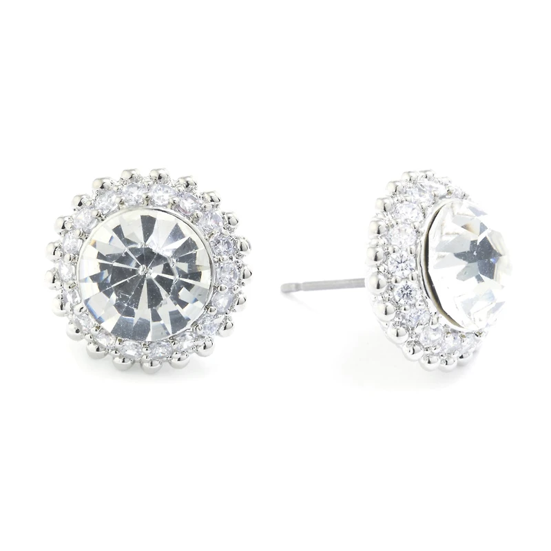 Sparkle Allure Crystal 13.7mm Stud Earrings