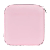 Mele and Co Josette Mirrored Pink Jewelry Travel Case