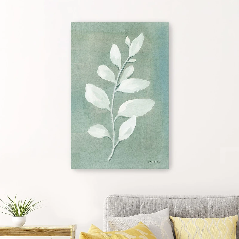 Lumaprints Sage Leaves I Giclee Canvas Art