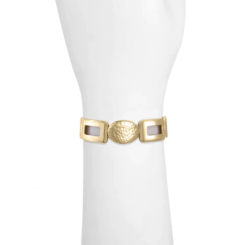 Liz Claiborne Recycled Metal Womens Stretch Bracelet