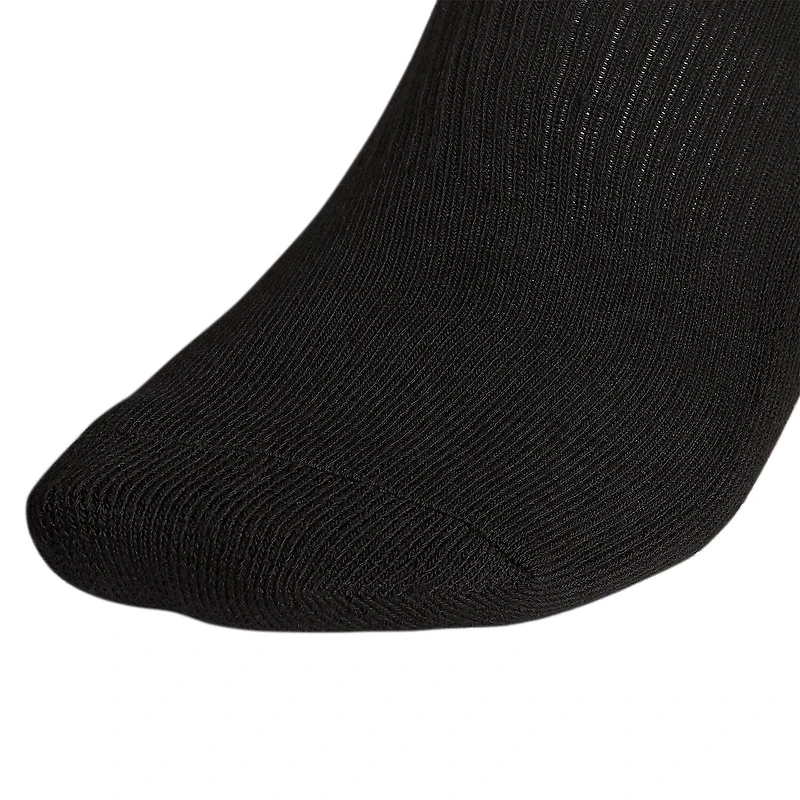 adidas Mens Multi-Pack 6 Pair Big and Tall Low Cut Socks